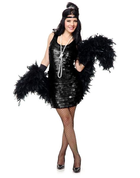 Roaring 20s Big-Sequin Flapper Costume - Walmart.com