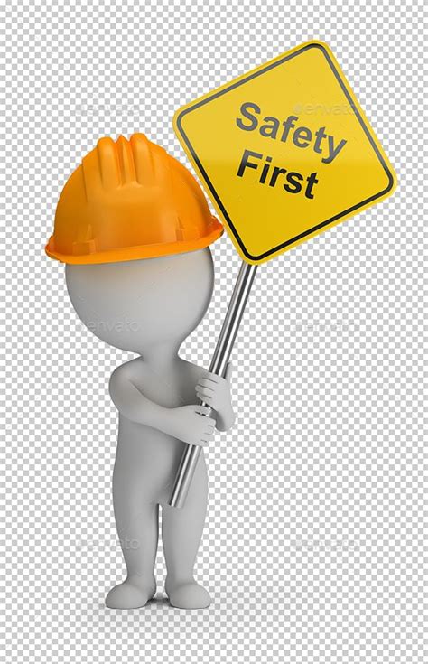 3D Small People - Safety First | Safety first, Powerpoint animation, Business graphics