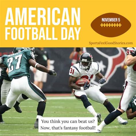 American Football Day: Celebrate Pigskin with Quotes, and Jokes