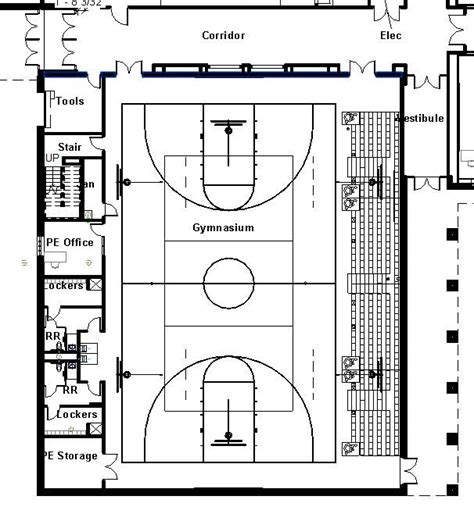 Protsman Elementary School Gym Design Concepts