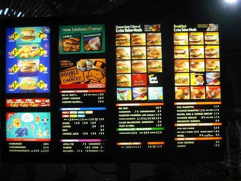McDonald's drive-thru menu - circa 1990s | Fast food prices, Mcdonald menu, Fast food