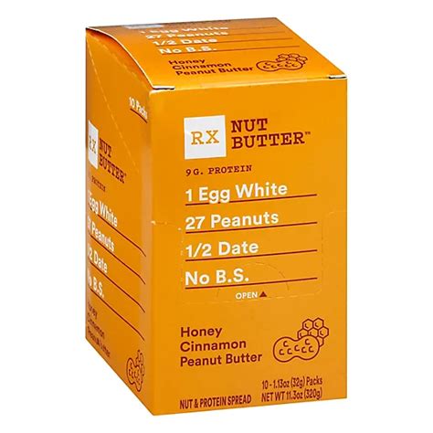 RXBAR Nut Butter Peanut Butter Honey Cinnamon - 10-1.13 Oz - Balducci's