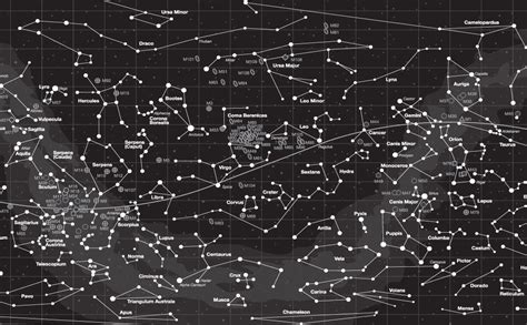 Star Constellations Map: All 88 Star Constellations (In 8K)