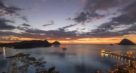 Labuan bajo sunset. | Sunset, Ocean, Outdoor