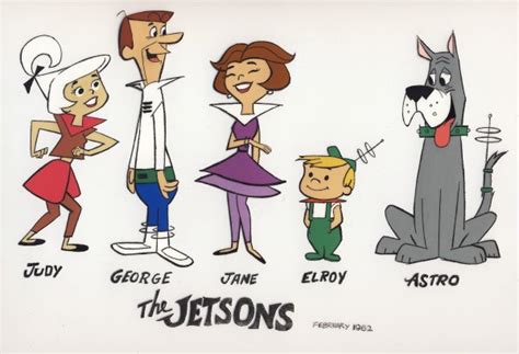 The Jetsons Model Sheets | Traditional Animation