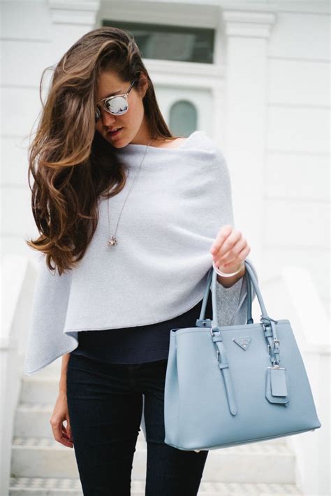 Light blue bag outfit, Casual wear | Handbag Ideas For Girls | Casual ...