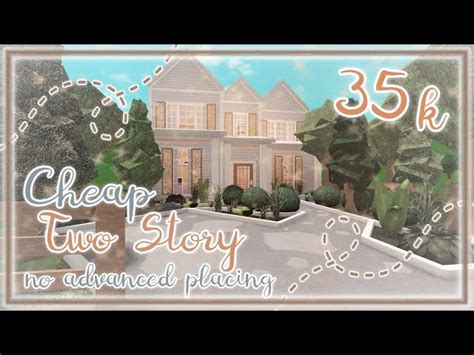 7+ Small Bloxburg House Layout 2 Story - TonichaAilin