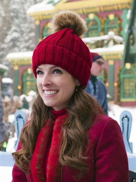 Anna Kendrick Noelle Red Jacket - Paragon Jackets