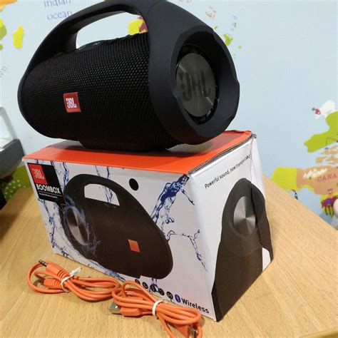 JBL BOOMBOX MINI (OEM) PORTABLE SPLASHPROOF BLUETOOTH SPEAKER, Audio ...