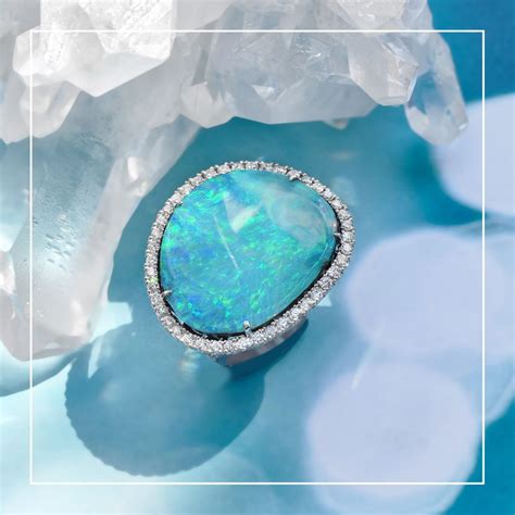 October Birthstone - Opal (or Tourmaline) - Thompson’s Jewellers