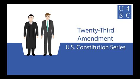 Twenty-Third Amendment: Let DC Vote! - U.S. Constitution Series ...