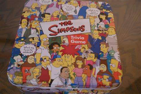 The Simpsons trivia game