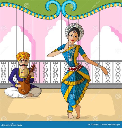 Culture Of Odisha Cartoon Vector | CartoonDealer.com #39715055