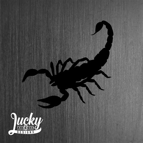 Scorpion Vinyl Decal - Etsy