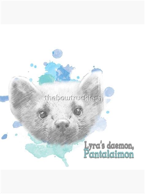 "Lyra's Daemon, Pantalaimon" Art Print for Sale by thebowtrucklesh ...