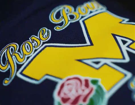 LOOK: Michigan to don traditional uniforms, Rose Bowl patch against ...