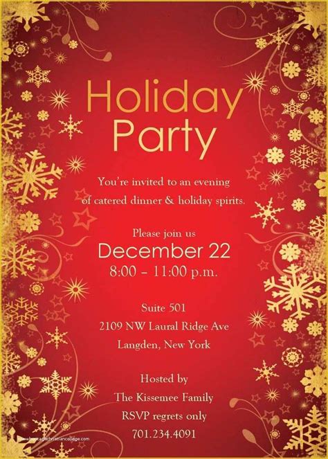 Free Holiday Party Invitation Templates Word Of Best 25 Christmas Party Invitations Ideas On ...