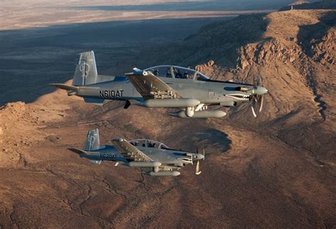 AT-6 Texan II Armed Aircraft Showing Progress on Several Fronts | Defense Media Network