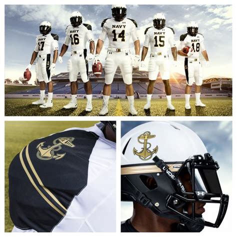 Navy Rocking Awesome White Uniforms For Ohio State Game