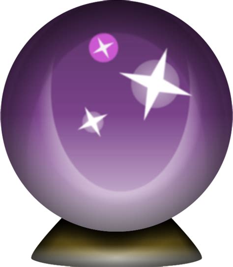 Crystal Ball Emoji Png Clipart - Full Size Clipart (#367346) - PinClipart