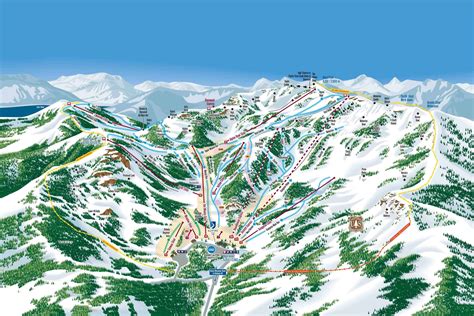 Squaw Valley Alpine Meadows Trail Map | Squaw Valley Alpine Meadows Map ...