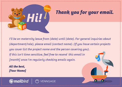 7 Best Out of Office Message Examples for Your Auto Reply - Mailbird