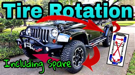 Jeep Wrangler Tire Rotation Pattern