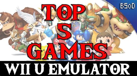 Cemu Emulator | Top 5 Games | Wii U Emulator - YouTube