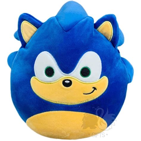 Squishmallow 8 Inch Sonic the Hedgehog Plush Toy - Owl & Goose Gifts