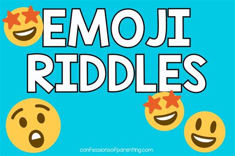 80+ Best Emoji Riddles You'll Love