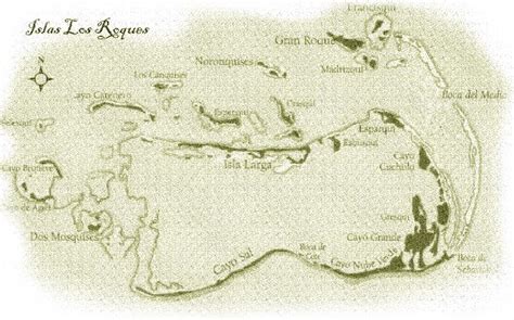 an old map of the island of san jose de agresa, with all its major roads