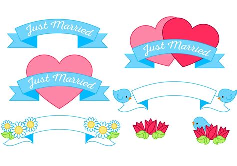 Just Married Vector at Vectorified.com | Collection of Just Married ...