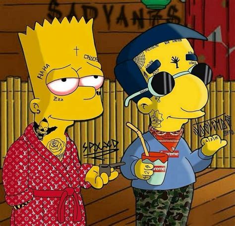 Supreme Bart Simpson Wallpapers - Top Free Supreme Bart Simpson ...