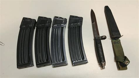 WTS Original HK 93 Magazines and Bayonet - Parts and Accessories Market ...