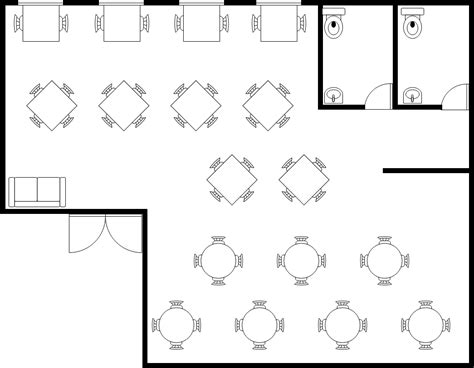 Restaurant Floor Plan Layout Maker | Viewfloor.co