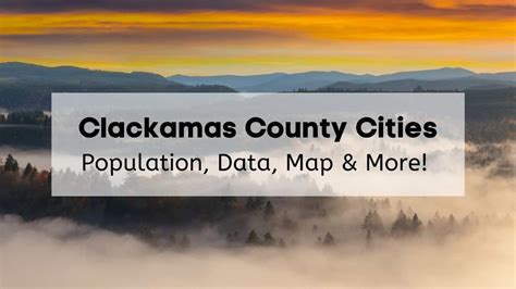 Cities in Clackamas County - 🎯 COMPLETE List of Clackamas County Cities ...