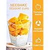 Amazon.com | NEEBAKE 60 Sets 5oz Plastic Dessert Cups - Parfait Cups ...