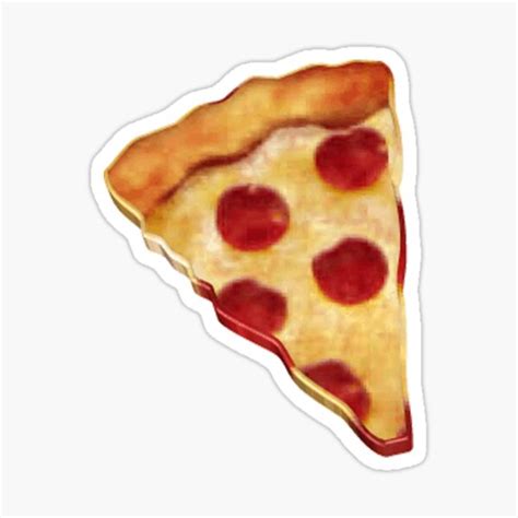 Pizza Emoji Stickers | Redbubble