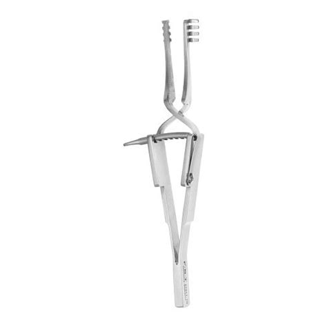 Heiss retractor - 4x4 blunt, 10 cm, 2.3 cm maximum spread | Animalab