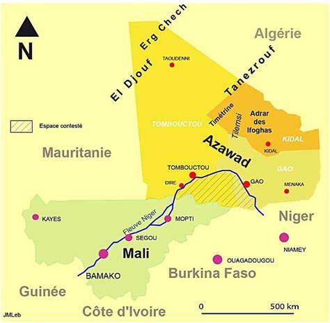 Online Maps: War is about to begin in the Sahara Region