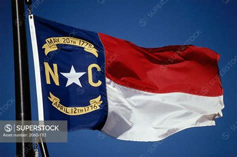 North Carolina State Flag USA - SuperStock