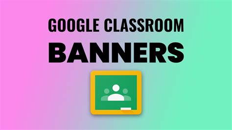 How to change the banner in Google Classroom - YouTube