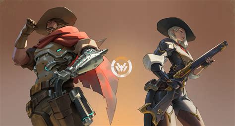 ArtStation - Mccree Ashe, xu wang | Overwatch comic, Mccree overwatch ...