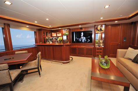 Nordhavn 120-Skylounge-Custom Yacht Interior Design-Destry Darr Designs Yacht Interior, Interior ...