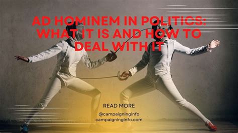 Ad Hominem in Politics: What is it and How to Deal with it ...