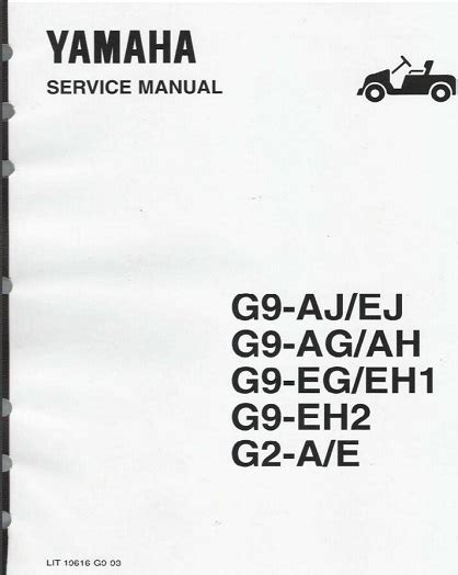 Yamaha G2-E Golf Cart Service Repair Manual Download