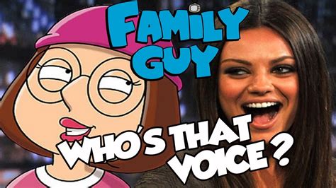 FAMILY GUY Who's That Voice? .. Voice Actors! - YouTube Then And Now - TV & Movies - be one piece