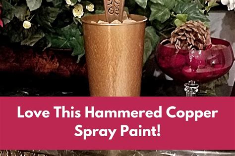Hammered Copper Spray Paint for Outdoor Projects - LilaRays