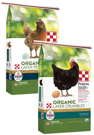 Organic Chicken Feed Pellets or Crumbles | Purina