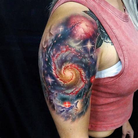 17 Tatuajes inspirados por la ciencia | Galaxy tattoo, Sleeve tattoos ...